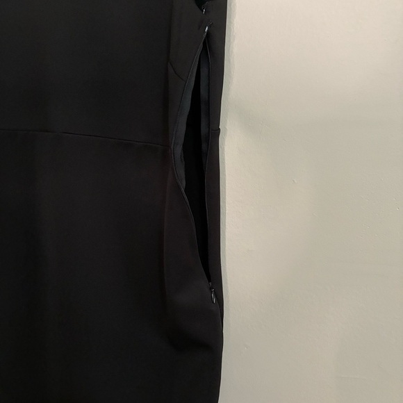 Kersh Black Fitted Sheath Mini Dress w Mesh Racer Back – Size Medium Like New - Picture 6 of 16